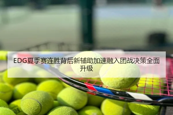 EDG夏季赛连胜背后新辅助加速融入团战决策全面升级